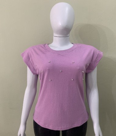 Blusa gola redonda