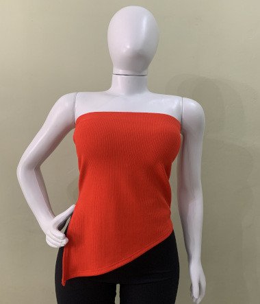 Blusa assimétrica