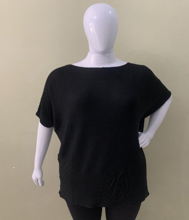 Blusa gola redonda