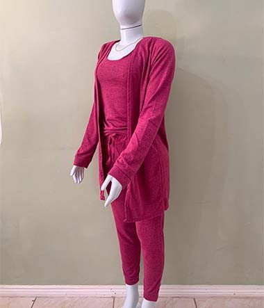 Conjunto regata e cardigan