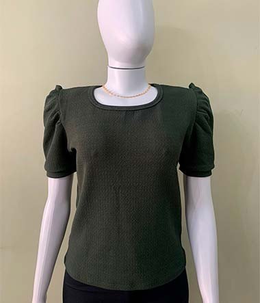 Blusa manga princesa