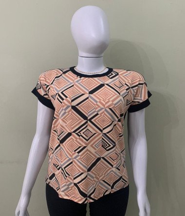 Blusa gola redonda